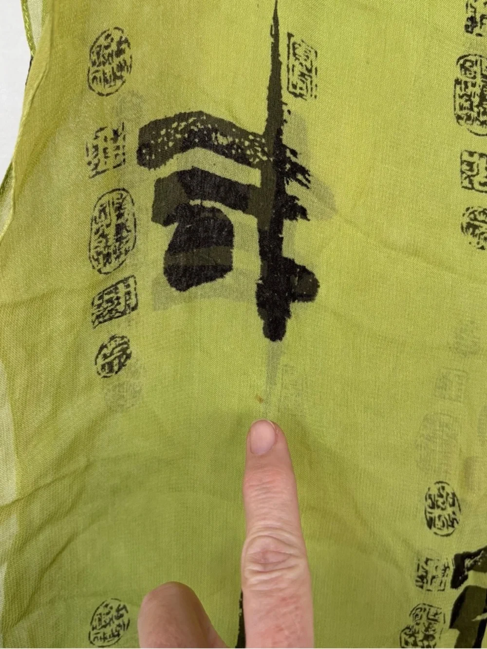 Asian‎ Inspired Scarf